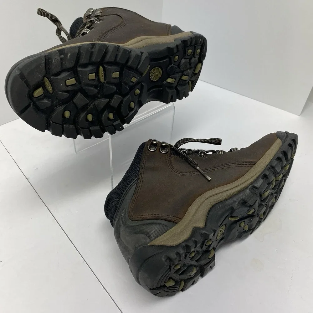 Timberland Pro Switchback Mens 6m‎ Brown Suede ACT Hiking Trail 87637 EUC